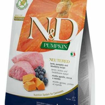 N&D Pumpkin Neutered lamb 1,5 kg kép