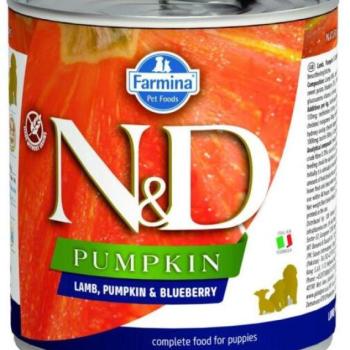 N&D Puppy lamb & blueberry 285 g kép