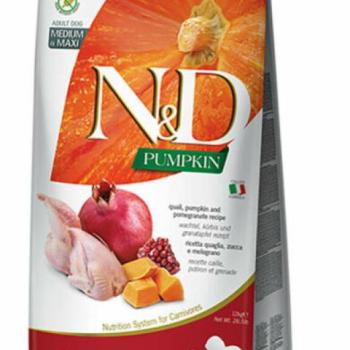 N&D Quail Pumpkin & Pomegranate Adult Medium & Maxi 12 kg kép