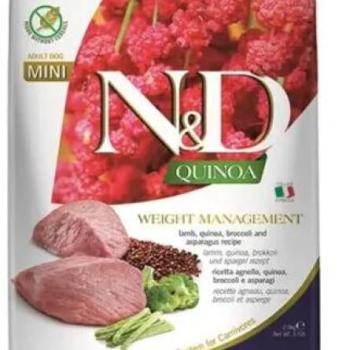 N&D Quinoa Grain Free Weight Management Mini 2,5 kg kép