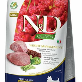 N&D Quinoa Grain Free Weight Management Mini 800 g kép