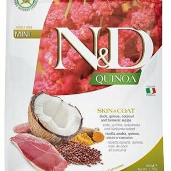 N&D Quinoa Skin & Coat Adult Mini Duck & Coconut 2,5 kg kép