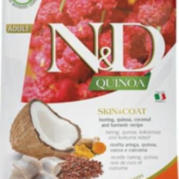 N&D Quinoa Skin & Coat herring 5 kg kép