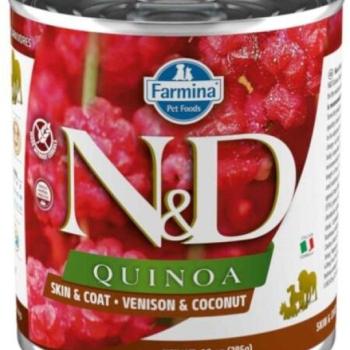 N&D Quinoa venison & coconut 285 g kép