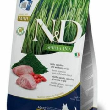 N&D Spirulina Dog Adult Mini Lamb 2 kg kép