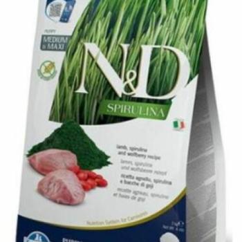 N&D Spirulina Dog Puppy Medium/Maxi Lamb 2 kg kép