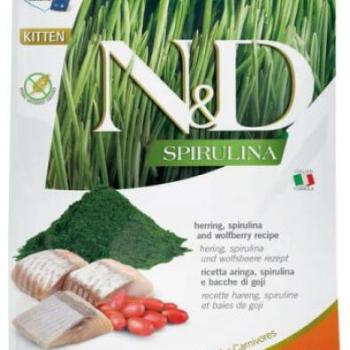 N&D Spirulina Kitten herring 1,5 kg kép
