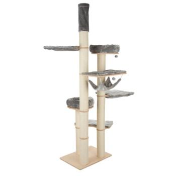 Natural Paradise Amaryllis plafonig érő kaparófa macskáknak- Világosszürke (2 csomag*) kép