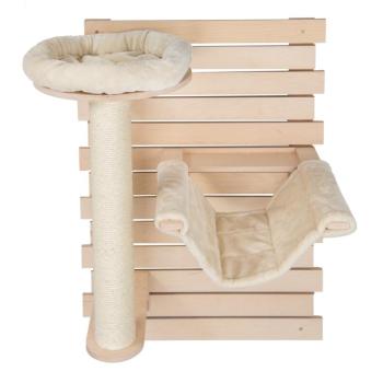 Natural Paradise Kreativ fali kaparófa macskáknak- Krémszín kép