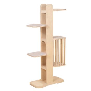 Natural Paradise Tulip kaparófa macskáknak, krémszín kép