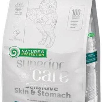 Nature's Protection Adult SC Sensitive Skin & Stomach Lamb All Breed 10 kg kép