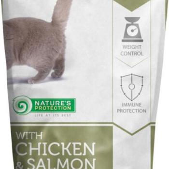 Nature's Protection Adult Weight Control chicken & salmon 100 g kép