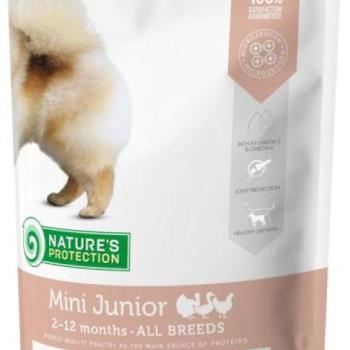 Nature's Protection Dog Junior Poultry Mini 500 g kép