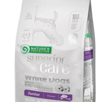 Nature's Protection Junior SC White Grain Free Salmon 1,5 kg kép