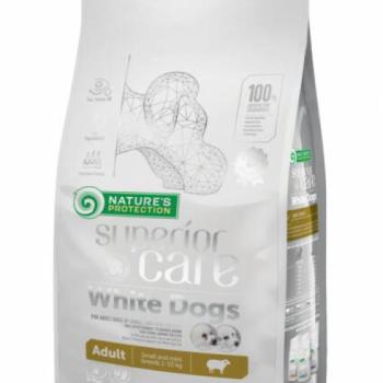 Nature's Protection Superior Care White Dogs Lamb Adult Small&Mini Breeds 1,5 kg kép