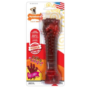 NNylabone Dura Chew Beef Jerkyylabone Dura Chew Beef Jerky rágójáték kutyáknak- Large: kb. H 20 x Sz 5,5 x M 3 cm kép