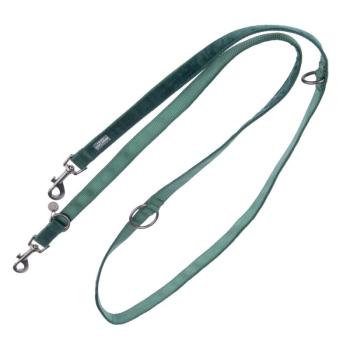 Nomad Tales Calma hámhoz illő póráz kutyáknak, emerald (smaragdzöld) 200 cm hosszú, 20 mm széles kép