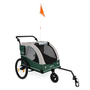 Nomad Tales Spirit kerékpár utánfutó e-kerékpárokhoz kb. 145x84x103 cm, max. 45 kg, kutya kép