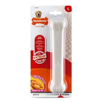 Nylabone Dura Chew Chicken kutyajáték,- 2 x L méret, 20x4,0x2,0cm kép