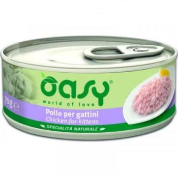 Oasy Chicken for Kittens 70 g kép