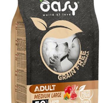 Oasy Dog GF Adult Medium/Large Lamb 12 kg kép