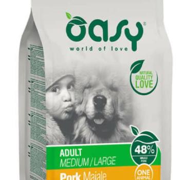 Oasy Dog OAP Adult Medium/Large Pork 12 kg kép