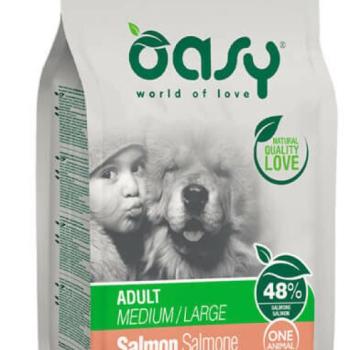 Oasy Dog OAP Adult Medium/Large Salmon 2,5 kg kép