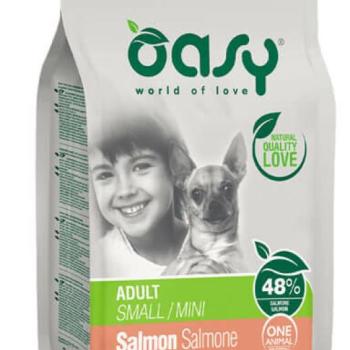 Oasy Dog OAP Adult Small/Mini Salmon 2,5 kg kép