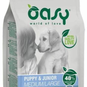 Oasy Dog OAP Puppy Medium/Large Lamb 2,5 kg kép