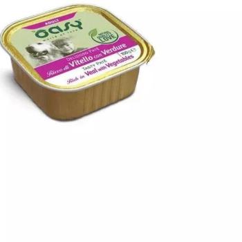 Oasy Dog Tasty Pate Adult Veal & Vegetables 150 g kép