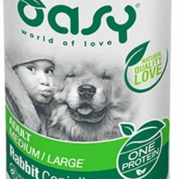 Oasy OP Adult Medium/Large Rabbit 400 g kép