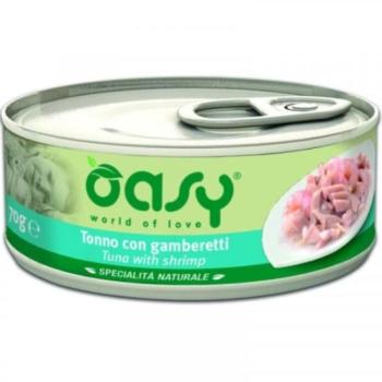 Oasy Tuna & shrimp 70 g kép