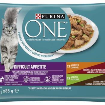 ONE Difficult Appetite chicken & turkey 4x85 g kép