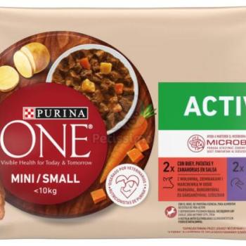 ONE Mini/small Active beef & duck 4x85 g kép