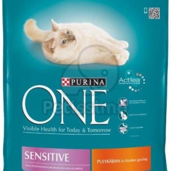 ONE Sensitive turkey & rice 800 g kép