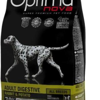 Optimanova Adult Digestive Rabbit & Potato 12 kg kép