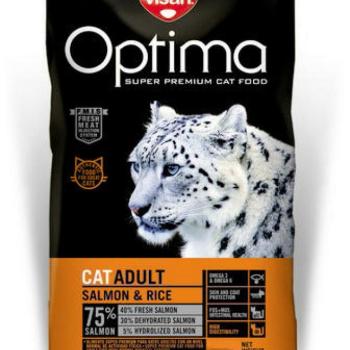 Optimanova Cat Adult salmon & rice 8 kg kép