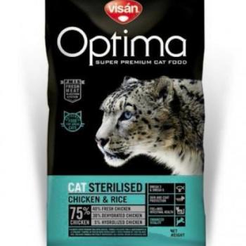 Optimanova Cat Sterilised 400 g kép