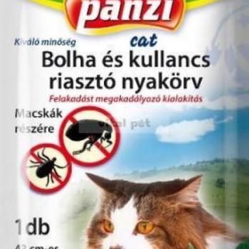 Panzi Bolha- és kullancsirtó nyakörv macskáknak 43 cm kép