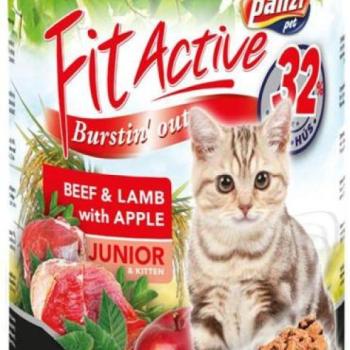 Panzi Fit Active Cat beef & lamb Junior 415 g kép