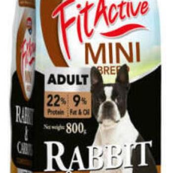 Panzi FitActive Adult Mini Light Hypoallergenic Rabbit & Carrots 800 g kép