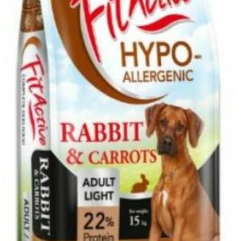 Panzi FitActive Hypoallergenic Light Rabbit and Carrots 15 kg kép