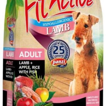 Panzi FitActive Premium Hypoallergenic Lamb & Apple, Rice with fish Anniversary Edition 10 kg kép