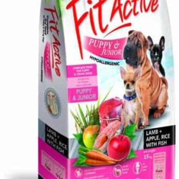 Panzi FitActive Puppy & Junior Hypoallergenic Lamb, Apple & Rice 15 kg kép