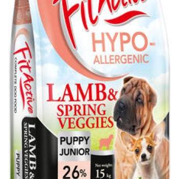 Panzi FitActive Puppy & Junior Hypoallergenic Lamb & Spring Veggies 4 kg kép