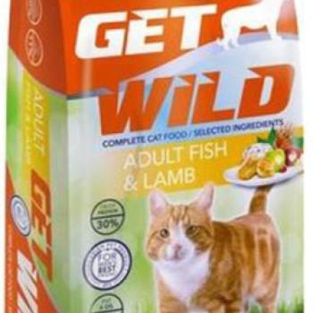 Panzi GetWild Cat Adult fish & lamb 15 kg kép