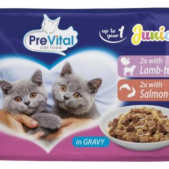 Partner in Pet Food PreVital Junior in gravy 12x100 g kép