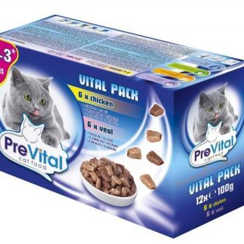 Partner in Pet Food PreVital Vital Box chicken & veal 12x100 g kép