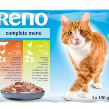 Partner in Pet Food Reno Complete Menu beef/poultry/fish 4x100 g kép