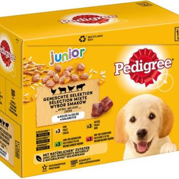 PEDIGREE Junior Selection Mix 12x100 g kép
